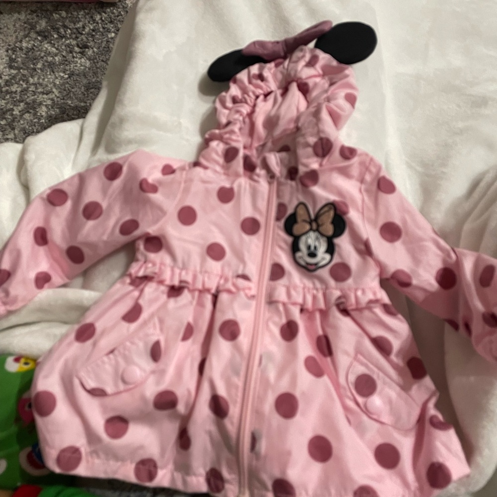 Minnie Mouse windbreaker- excellent condition